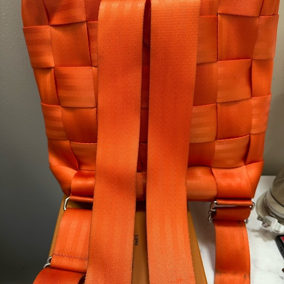 Orange Woven Women's Bag - Picture 5 of 5